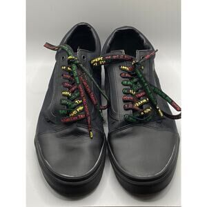 VANS Men’s Black A Tribe Called Quest Logo Lace-Up Sneakers SZ 13